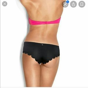 Victoria secret black scallop bikini